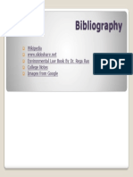 Bibliography: Wikipedia Environmental Law Book by Dr. Rega Rao College Notes Images From Google