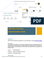 SAP Best Practices Implementation Guide - PDF - Jerarquía - Procesos de Negocio