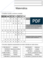 Leitura e conversão de medidas de comprimento