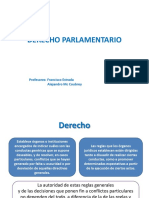 Derecho Parlamentario