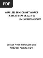 Chap 2 - Sensor Node Hardware and Network Architecture