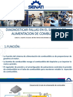 Diagnosticar fallas en el sistema de combustible