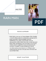 RAIN MAN Movie Analysis