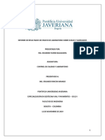 Informe de Resultados de Ensayo de Laboratorio Sobre Suelos y Agregados Avance