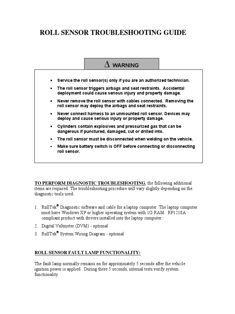 j1939 Roll Sensor Troubleshooting Guide PDF Electrical Connector