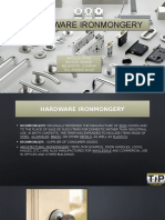 Types of Ironmongery Explained | PDF | Screw | Door