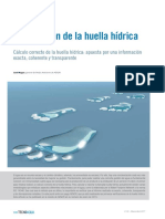 Reportaje Aenor Verificacion Huella Hidrica Gestion Agua Tecnoaqua Es PDF