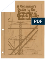 A Consumer's Guide To The Economics of Electric Utility Ratemaking PDF