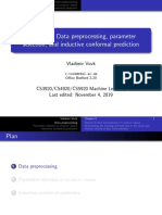 Chapter 6: Data Preprocessing, Parameter Selection, and Inductive Conformal Prediction