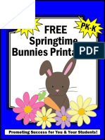 Free Springtime Bunnies Printables: Promoting Success For You & Your Students!