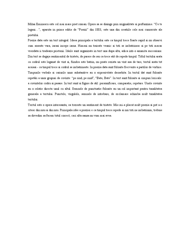 Ce Te Legeni | PDF