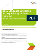 2018 Graduate Outcomes Survey - Longitudinal (GOS-L)