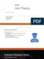 Protection Motivation Theory (PMT) : Sruti Ahmed COMM634