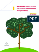 Recrear La Educación a Través de Comunidades de Aprendizaje. Proyecto Educativo Jalisco