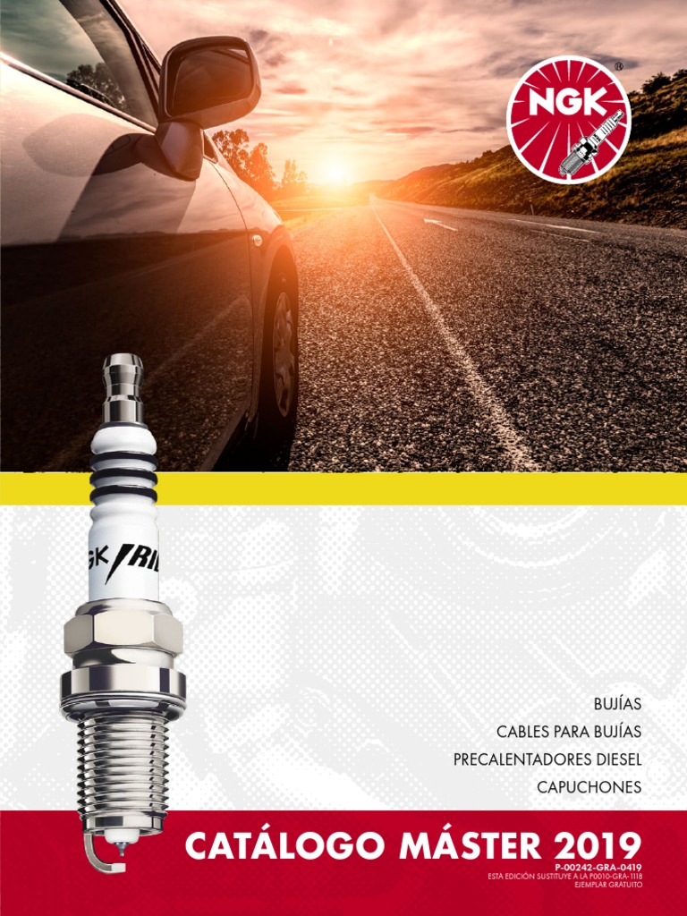 Catalogo Master Ngk 19 Pdf Pdf Coche Vehiculo De Motor