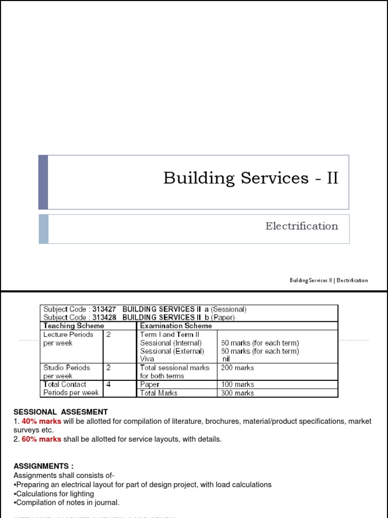 Building Electrification Overview | PDF | Fuse (Electrical ...