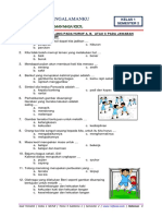 Soal Kelas 1 Tema 5 Subtema 1