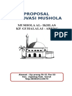 Proposal Mushola Al Ikhlas KP - Areng