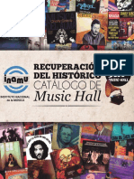 ReCuperac i on Catalogo Music Hall