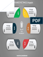 9.create 6 Step ROUNDED RECTANGULAR Infographic