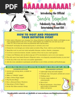 Download The Official Sandra Boynton Event Kit by Workman Extras SN43642862 doc pdf