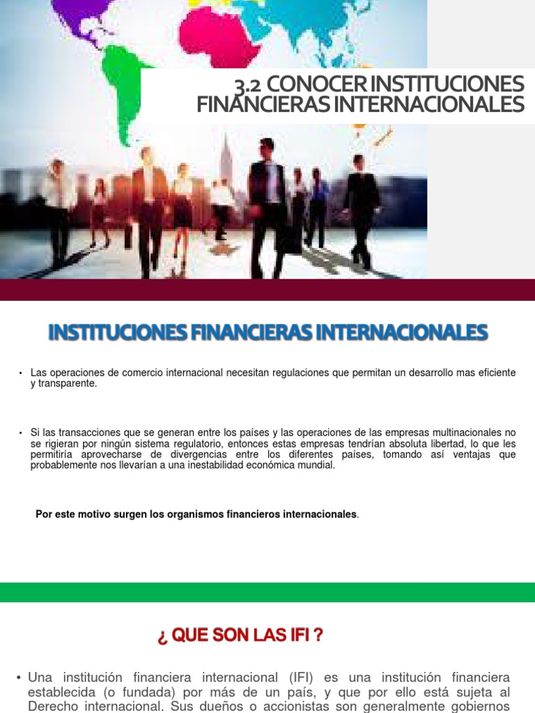 Instituciones Financieras Internacionales | PDF | Banco Mundial ...