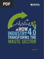 Como a industria 4.0 transforma o setor de residuos