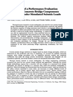 2000 Development of A Performance Evaluation Database For Concrete Bridge Components and Systems Under Simulated Seismic Loads