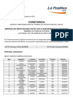 Constancia SCTR Nov 2019