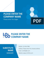 Enter company details