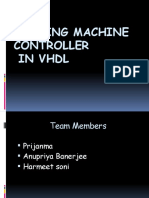 Vending Machine Controller Design in VHDL