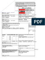 Carta de Porte Internacional Por Carretera Conhecimento de Transporte Internacional Por Rodovia