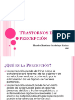 Trastorno de La Percepción