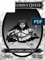 Warhammer Quest A4 - Manual Halfling Ladron