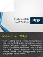 Electronic Data Processing (EDP) Audit: An Overview