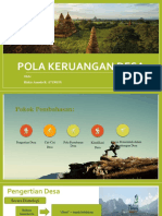 Materi Pola Keruangan Desa - Nanda