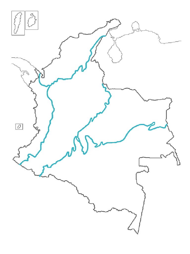 Mapa de Colombia y Regiones | PDF