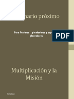 Seminario Próximo Mentoria y Otros 2017 -2018