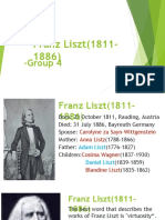 MAPEH-Franza Liszt - Odp