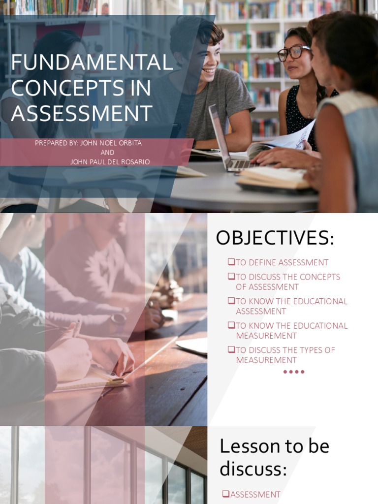 Key Concepts in Educational Assessment | PDF | Standardized Tests ...