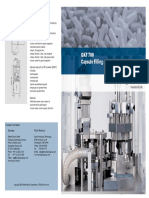 GKF 700 Capsule Filling and Closing Machine: Technical Specifications