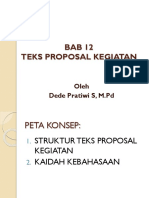 Bab 12 Teks Proposal Kegiatan