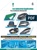 Fenner V-Belt Price List 1st April 2013