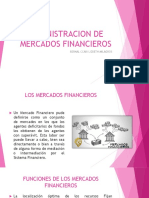 Administracion de Mercados Financieros