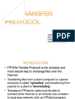 FTP Mini Project Explains File Transfer Using FTP Protocol