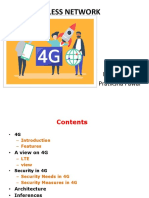 4G Wireless Network: Presented By: Pratiksha Pawar