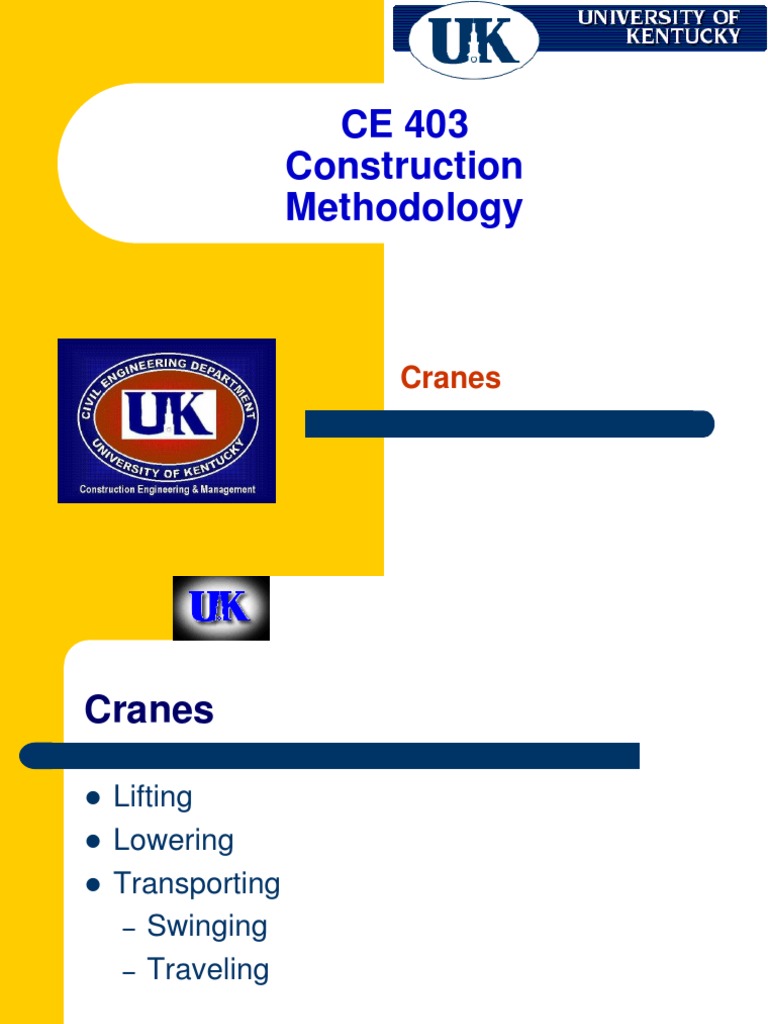 Crane Methodology and Capacity Guide | PDF | Science & Mathematics ...