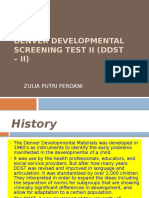 Denver Developmental Screening Test Ii (DDST - II) : Zulia Putri Perdani