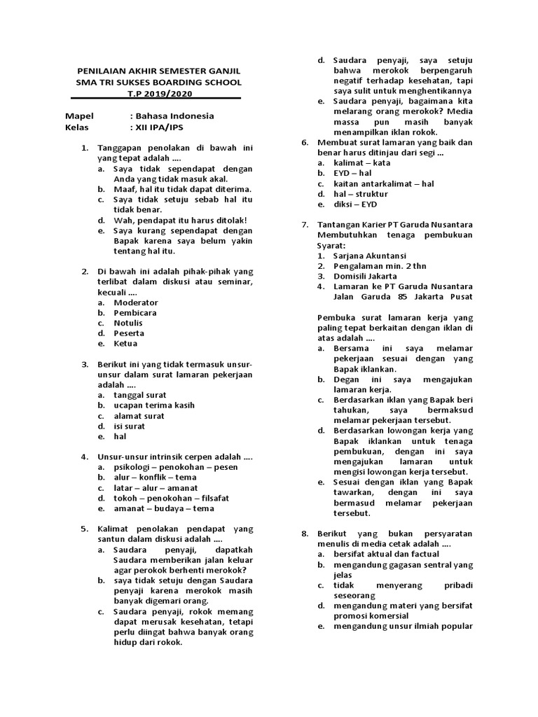 Berikut Yang Bukan Persyaratan Menulis Di Media Cetak Adalah Goreng