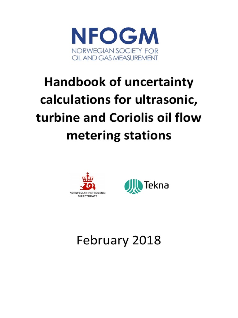 Fiscal Metering Handbook PDF Flow Measurement Calibration